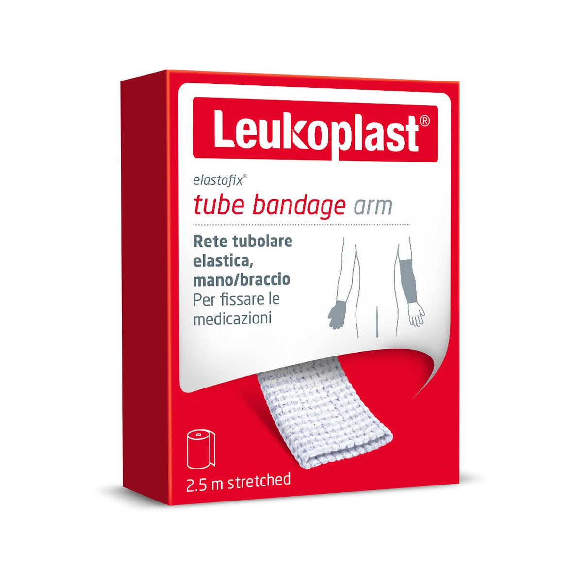 Elastofix Benda Di Fissaggio Elastica Mano/Polso/Braccio 2,5m-4