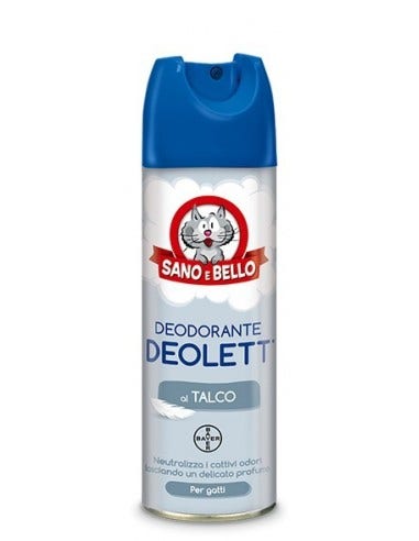 Sano e Bello Deolett Talco Per Gatti 200ml-2