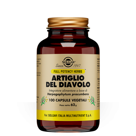 Solgar Artiglio Del Diavolo 100 Capsule