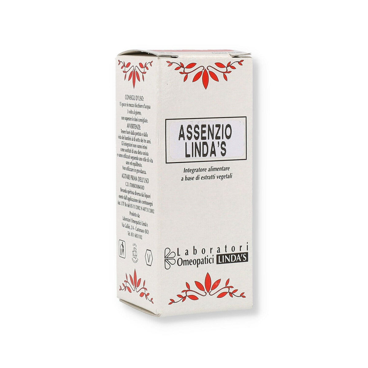 Lindas Assenzio Integratore Alimentare Gocce 30ml-1