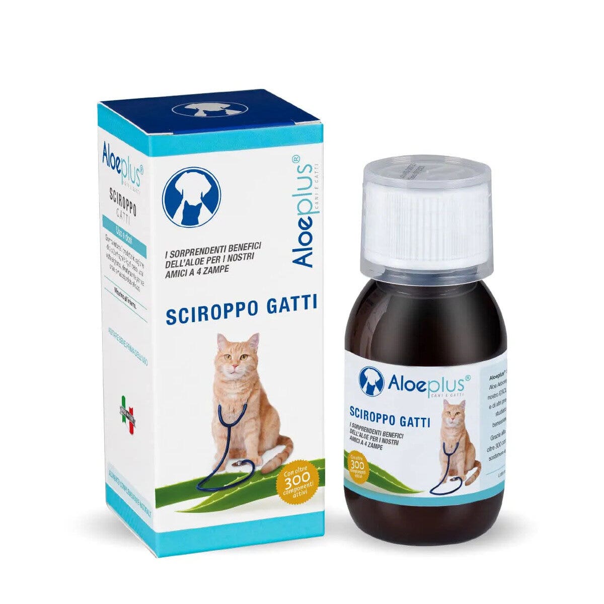 Hdr Aloeplus Sciroppo Per Gatti 100ml-2