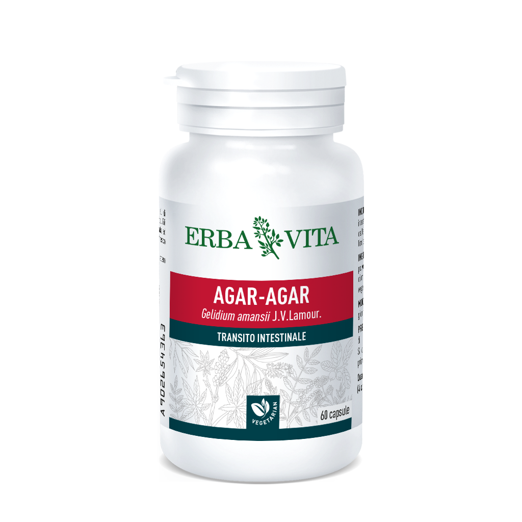 Erba Vita Agar Agar 500mg 60 Capsule  - 4