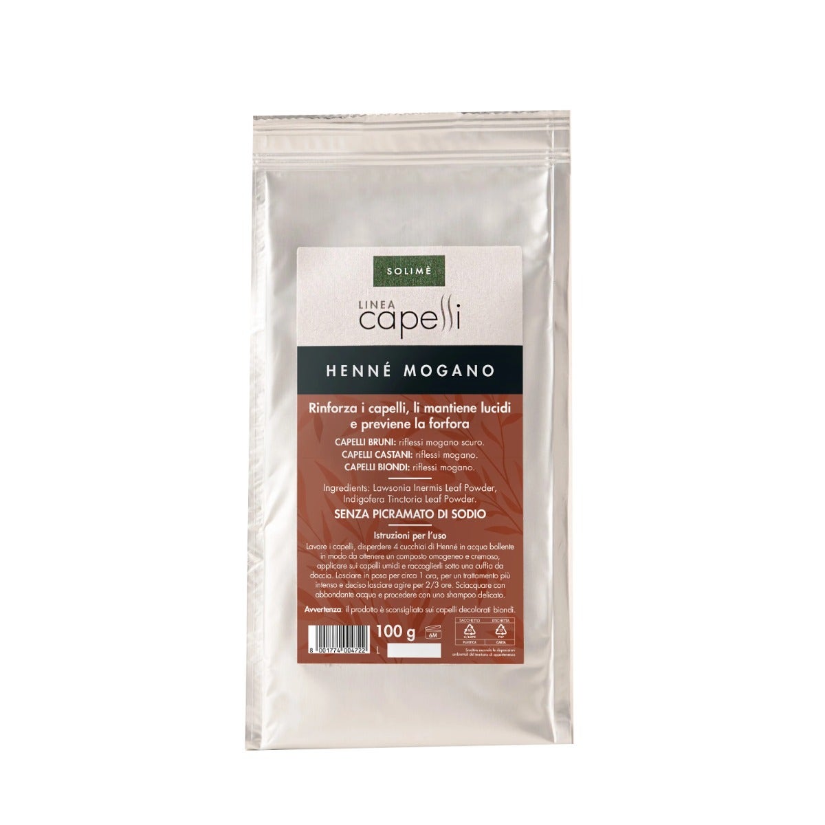 Solimè Capelli Henné Mogano 100g-1