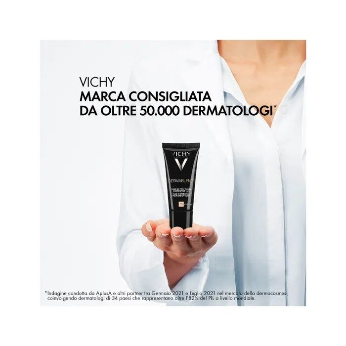 Vichy Dermablend Fondotinta Fluido Coprente Tonalità 45 30ml SPF35-24