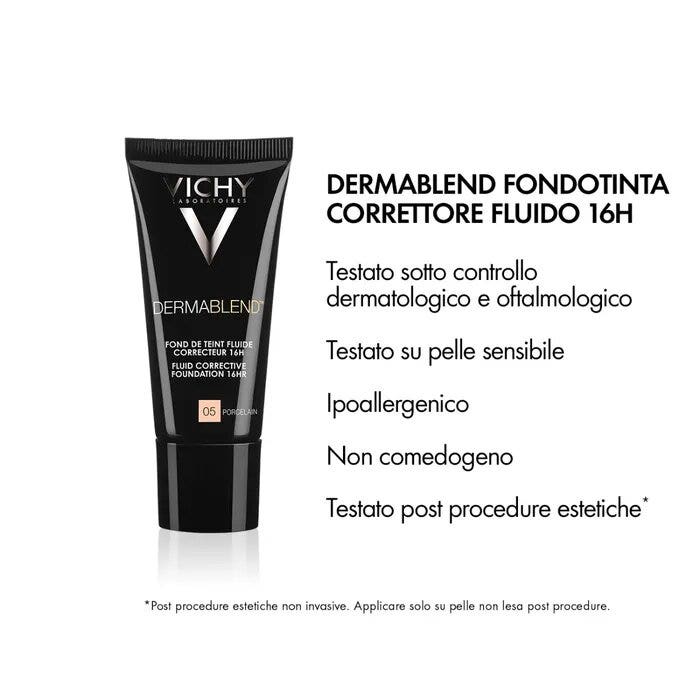 Vichy Dermablend Fondotinta Fluido Coprente Tonalità 45 30ml SPF35-20