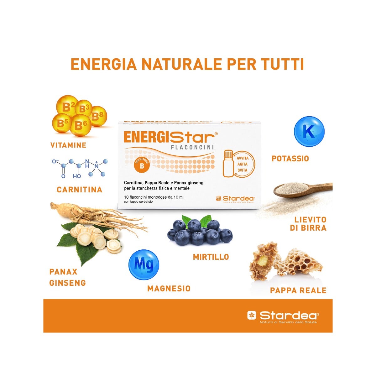 Energistar 10 Flaconcini  Monodose 10ml-6