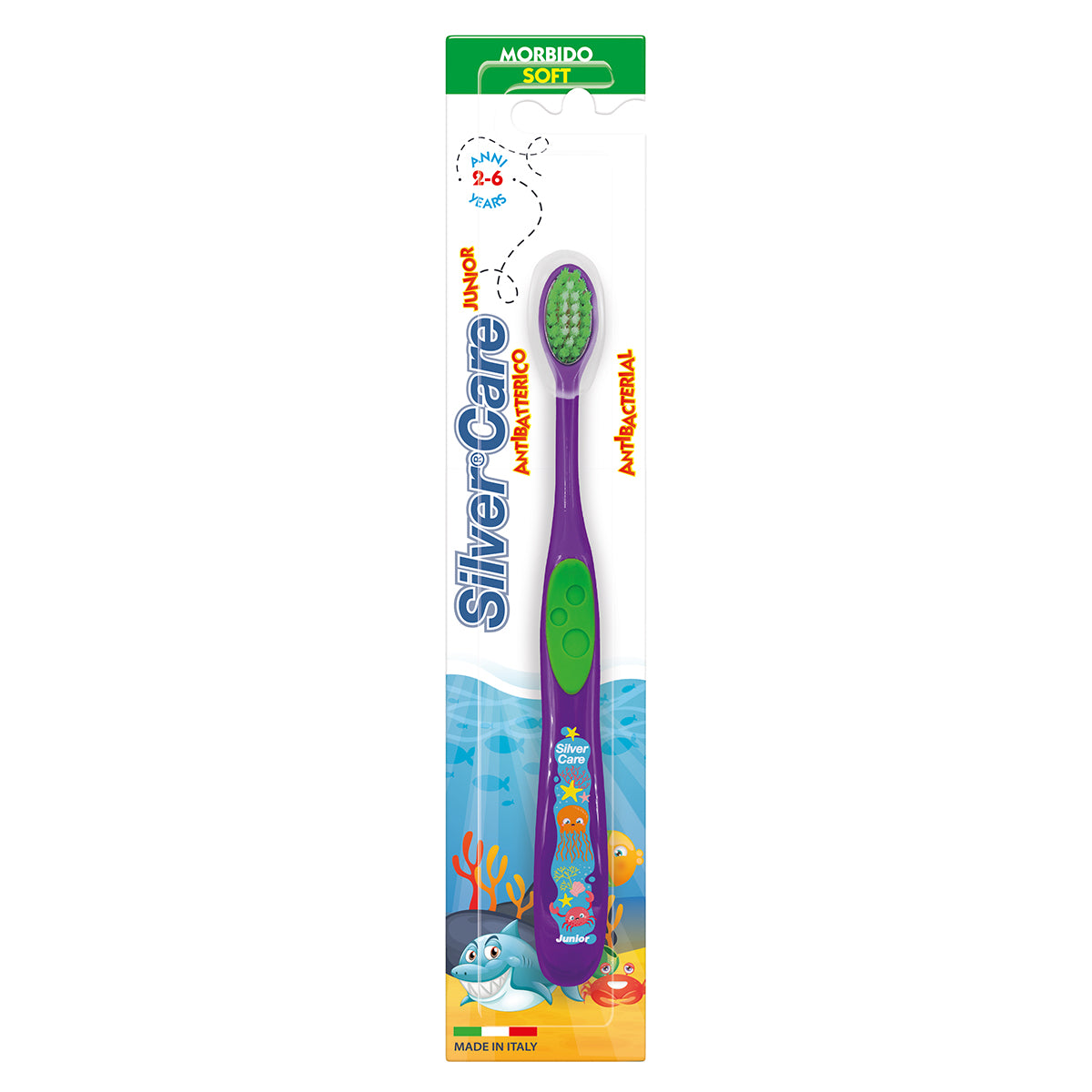 Silvercare Junior Spazzolino Bambino 1 Pezzo 2/6Anni