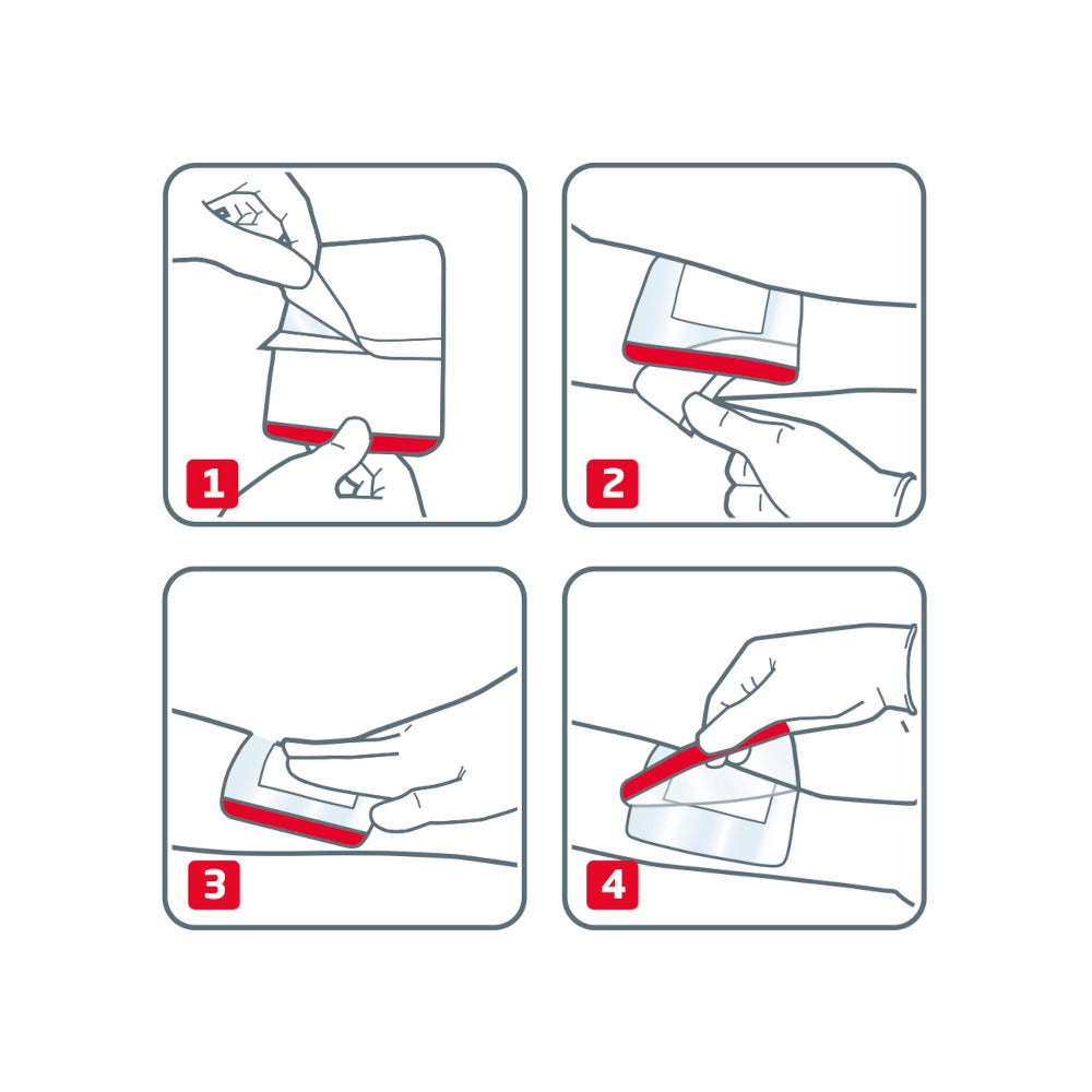 Leukomed T Medicazione Trasparente 7.2x5cm-4