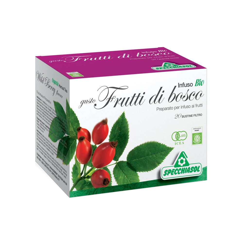 Specchiasol Infuso Tisana Bio Frutti Bosco 20 Filtri-4
