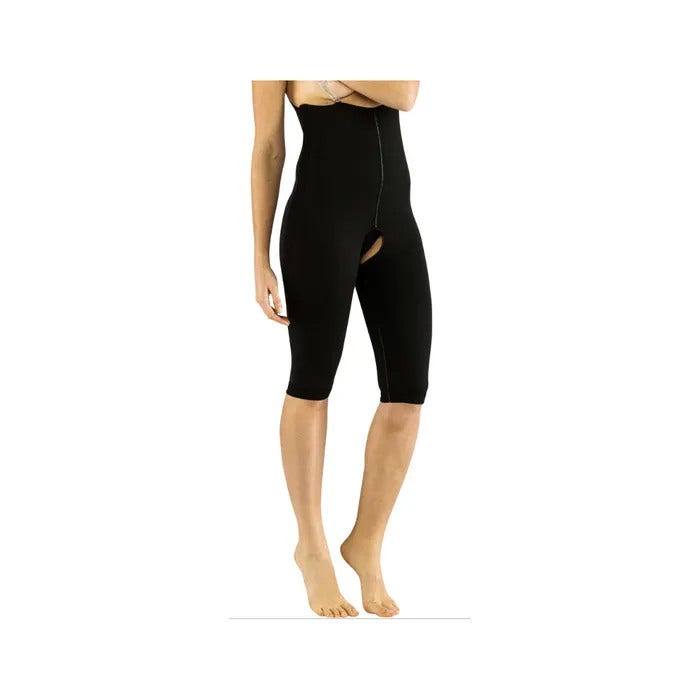 Pavis Salopette Liposuzione Wellness 373 Corta Nero Taglia XL-1