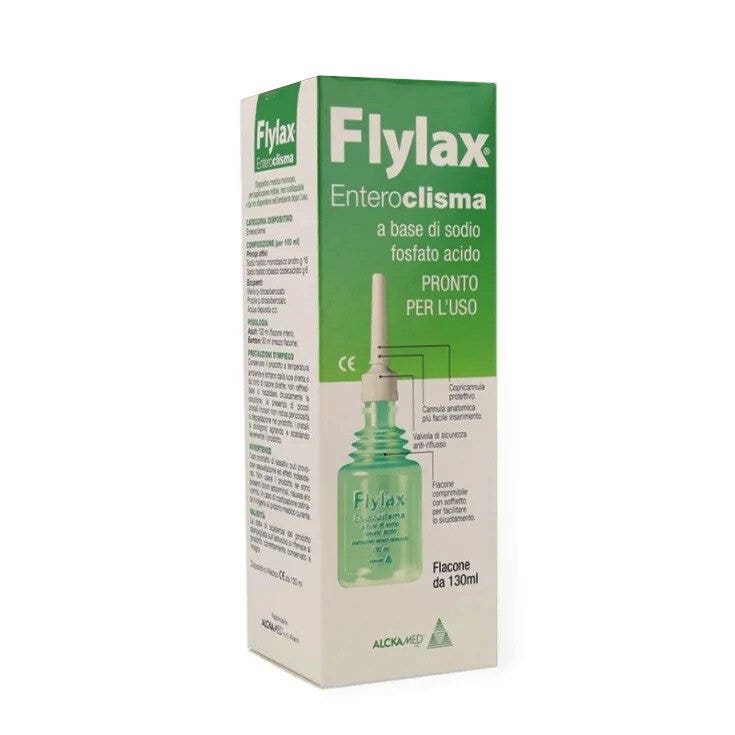 Flylax Enteroclismo 130ml 1 Pezzo-2