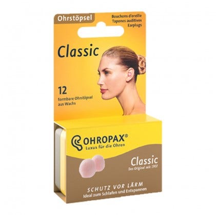 Ohropax Tappo Auricolare Cera 12 Pezzi  - 1