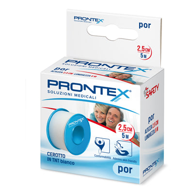 Prontex Cerotto Carta 500x1.25cm 1 Pezzo