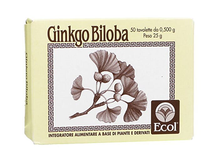 Ecol Ginkgo Biloba 50 Tavolette-2