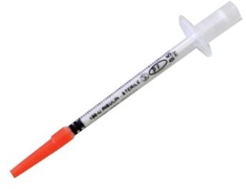 Pentaferte Siringa Insulina Residuo Zero 0,3ml G30 1/3 1 Pezzo-1