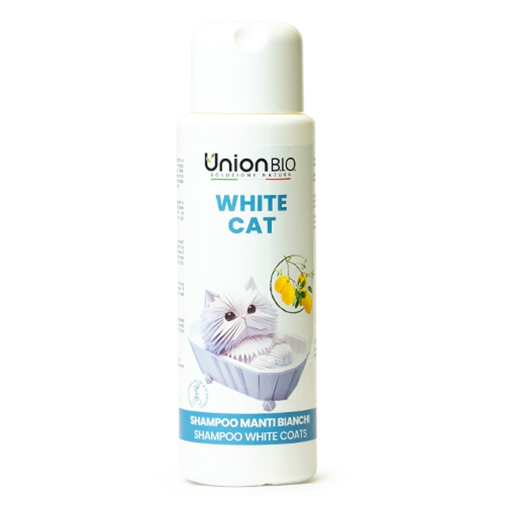 Union Bio Shampoo Super White Per Gatti Manti Bianchi 250ml-4