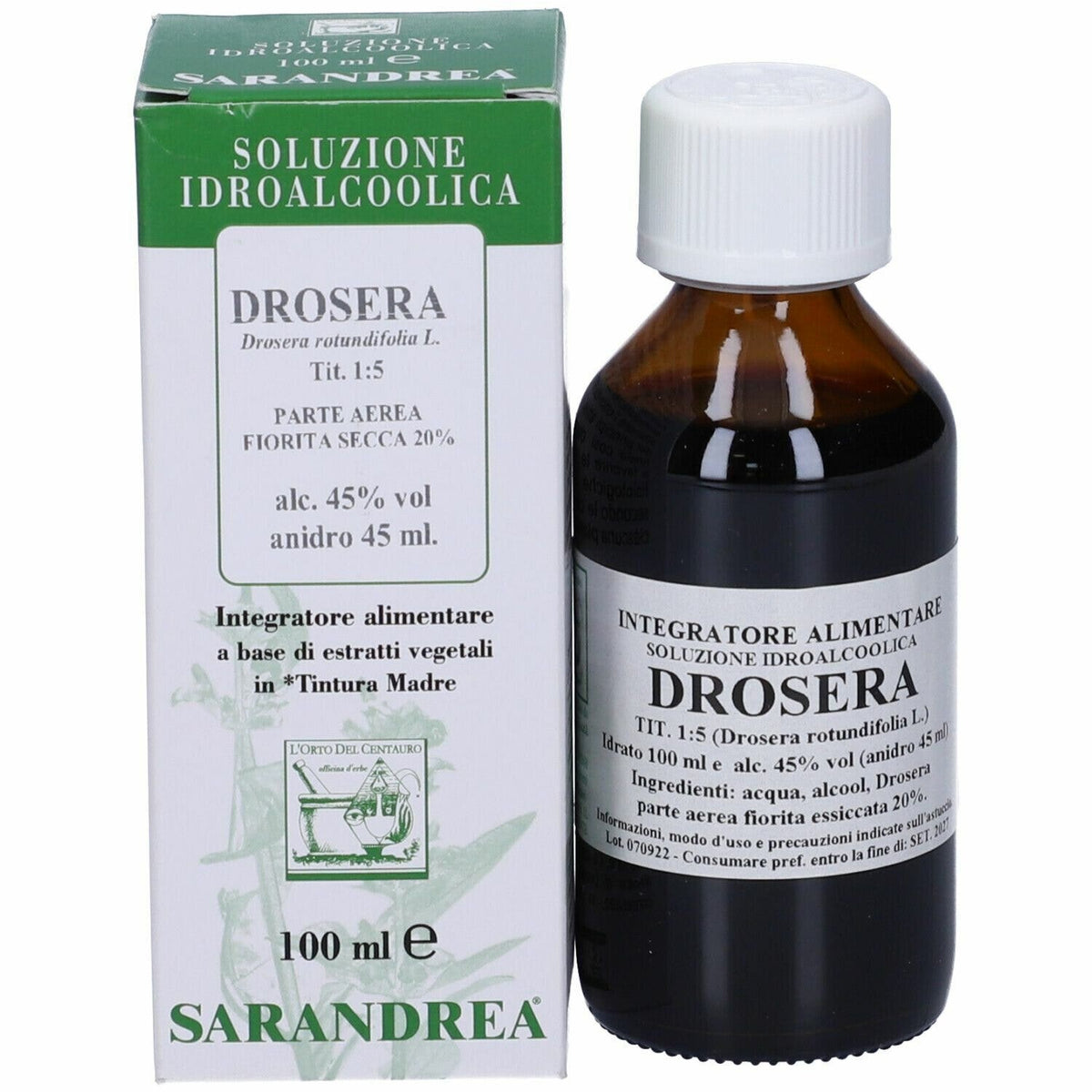 Sarandrea Drosera Tintura Madre 100ml-2