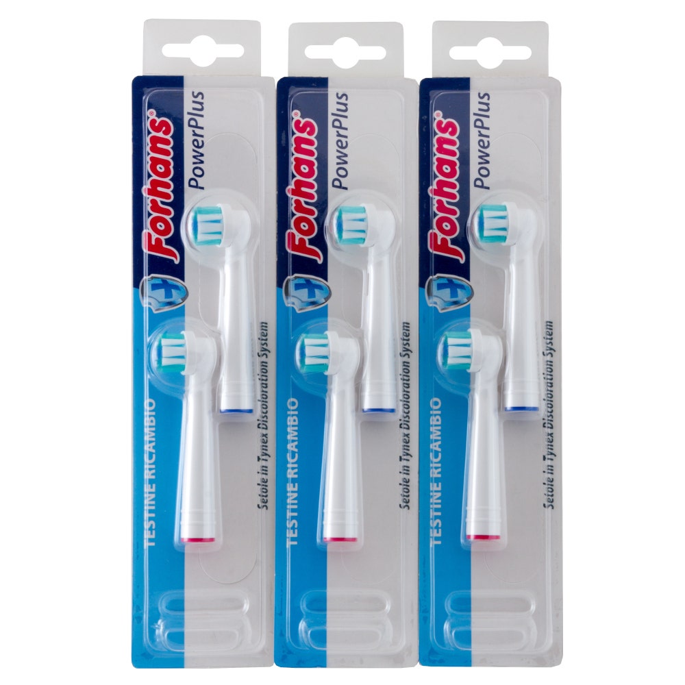 Forhans Power Plus 2 Testine Ricambio  - 2