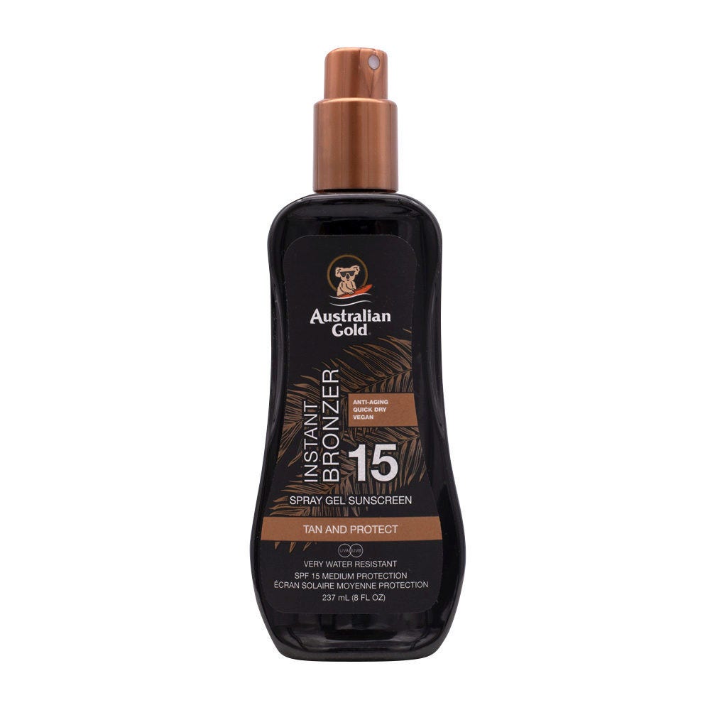 Australian Gold Gel Spray SPF15 Con Bronzer 237ml-3