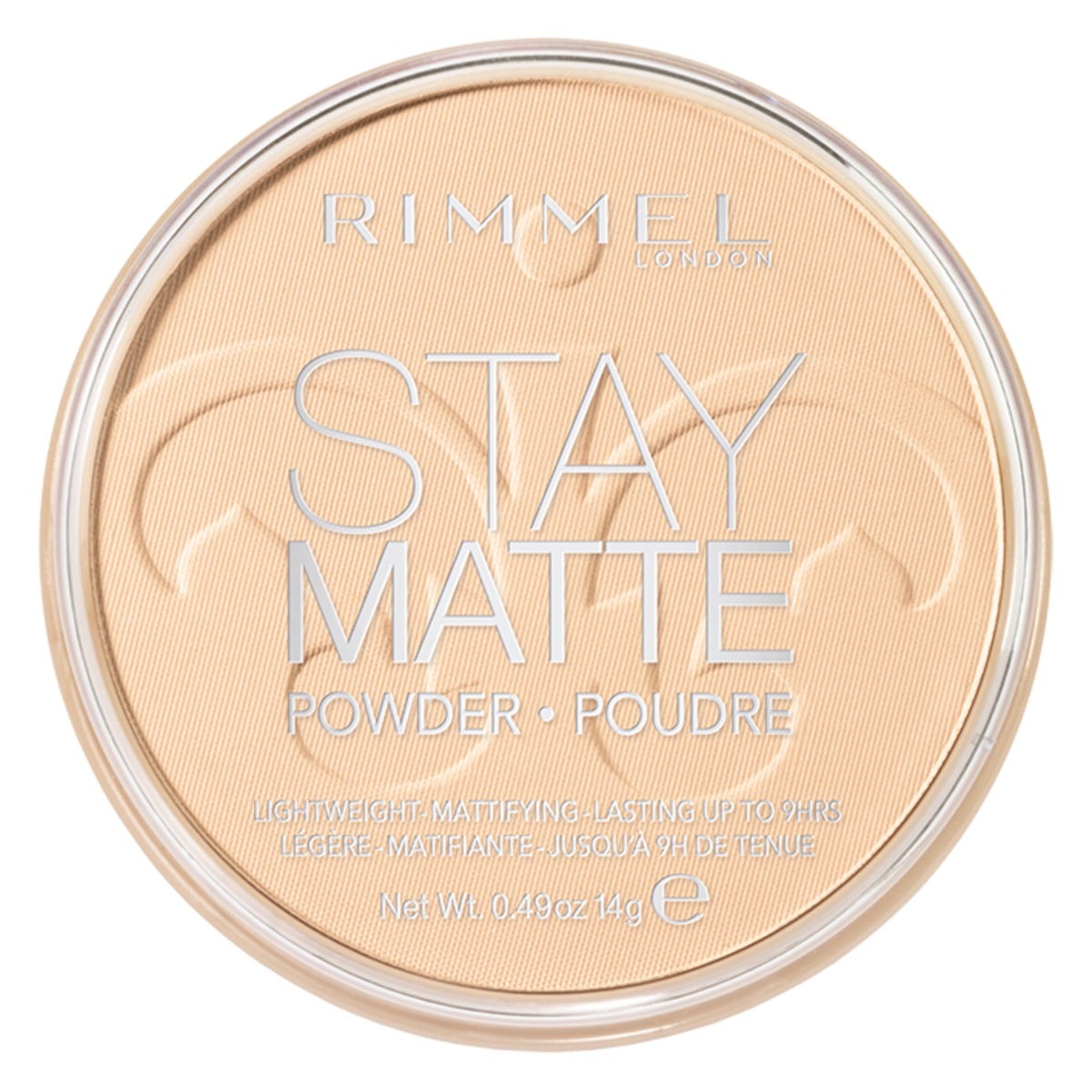 Rimmel Cipria Compatta Stay Matte Tonalità 001 Transparent 14g-1