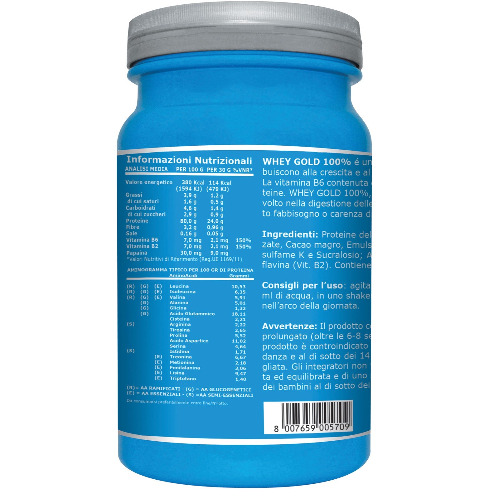 Ultimate Whey Gold 100% Cacao 750g  - 6