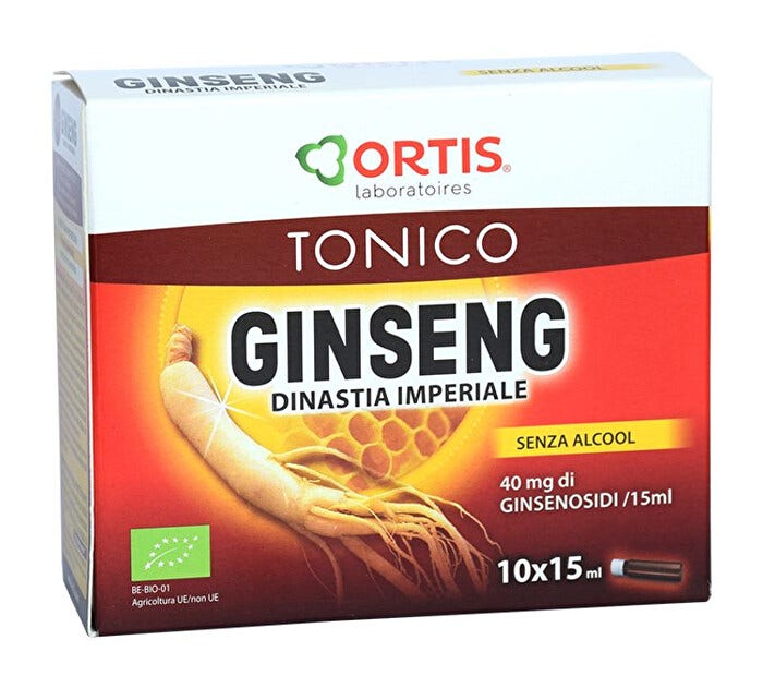 Ginseng Tonico Dinastia Imperiale Senza Alcool 10 Fiale x 15ml-2