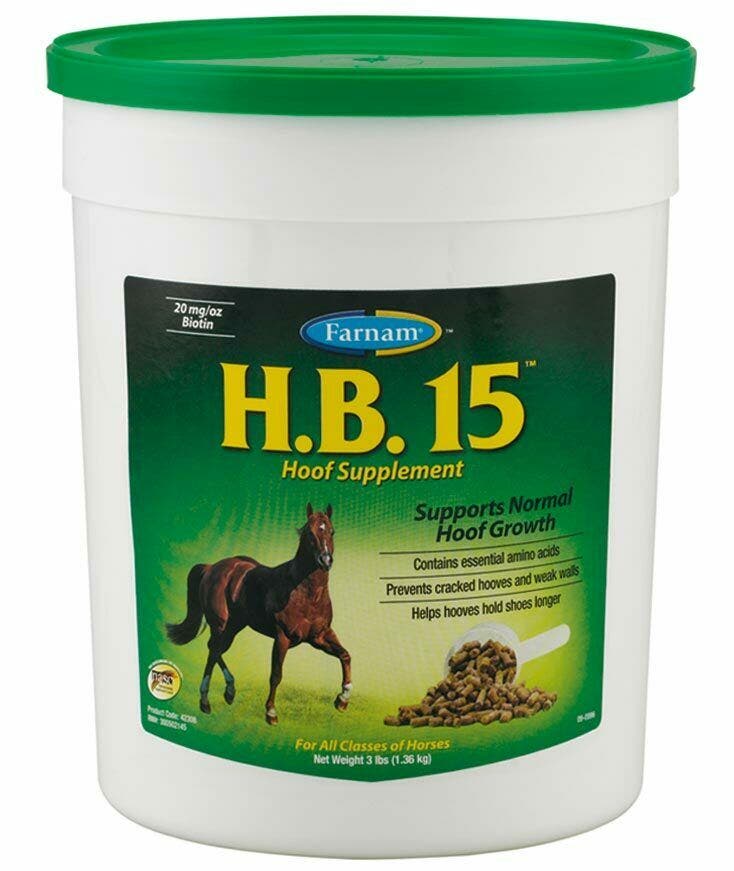 HB 15 Mangime Complementare Per Cavalli 600g-1