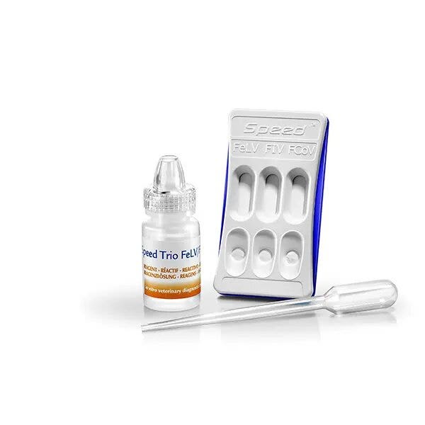 Virbac Speed Trio FeLV/FIV/FCo Test Diagnostico Qualitativo Per Gatti 6 Test-2