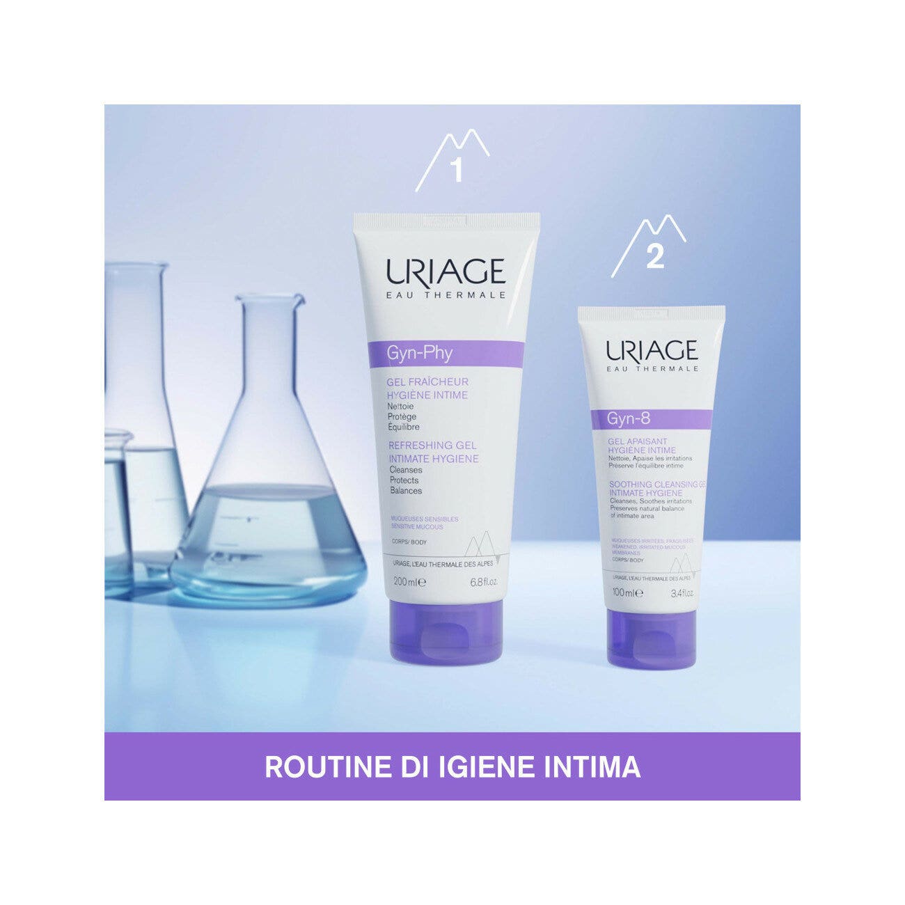 Uriage Gyn Phy Detergente Intimo Rinfrescante 200ml-11