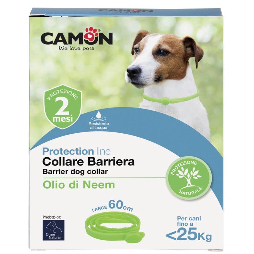 Camon Protection Collare Antiparassitario Olio Neem Cane Fino A 25 Kg  - 4