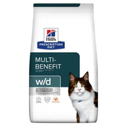 Hill's Prescription Diet W/D Multi Benefit Crocchette Pollo Per Gatti Sacco 1,5kg-1