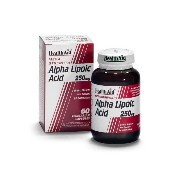 Healthaid Acido Alfa Lipidico 60 Capsule-3