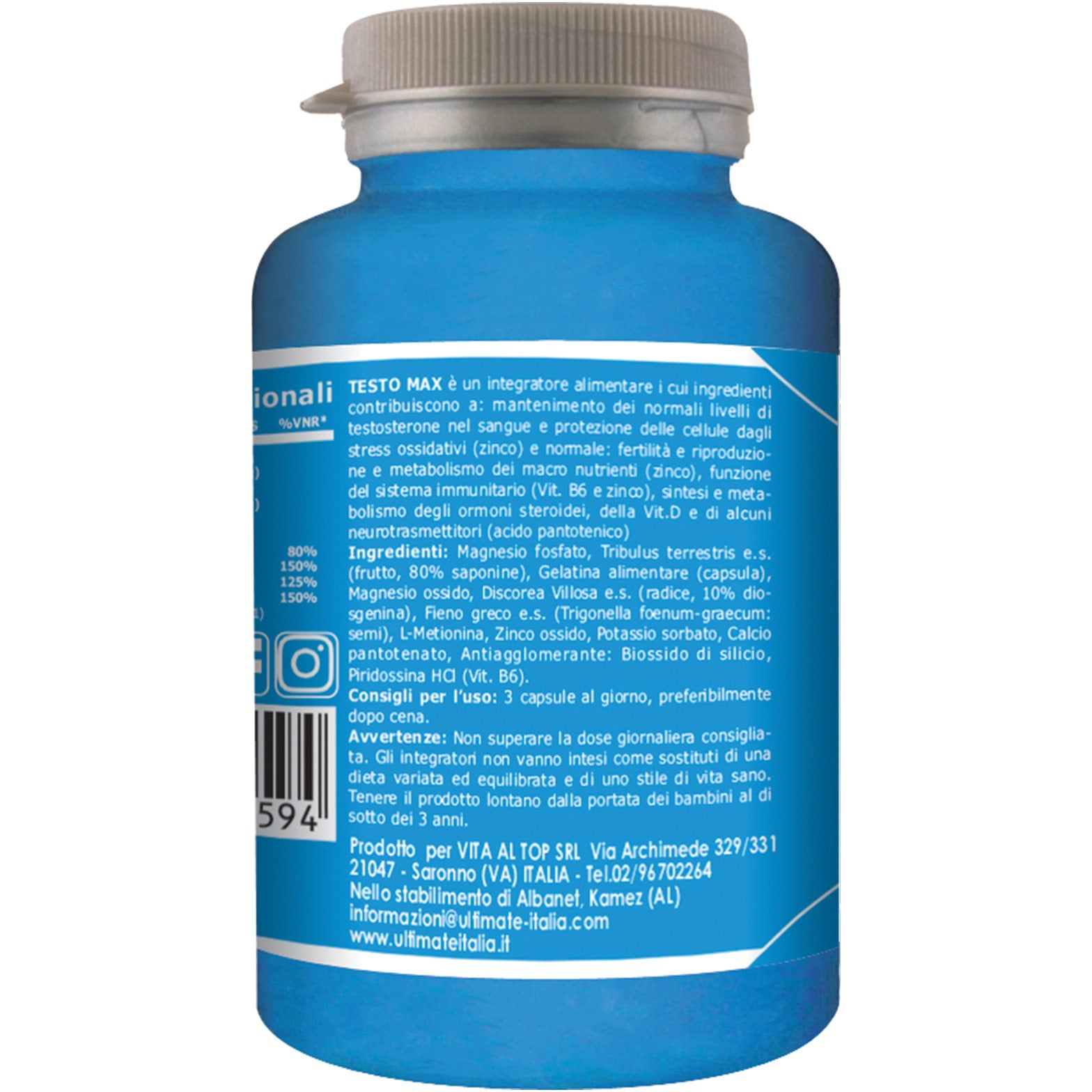 Ultimate Testo Max 90 Capsule  - 4