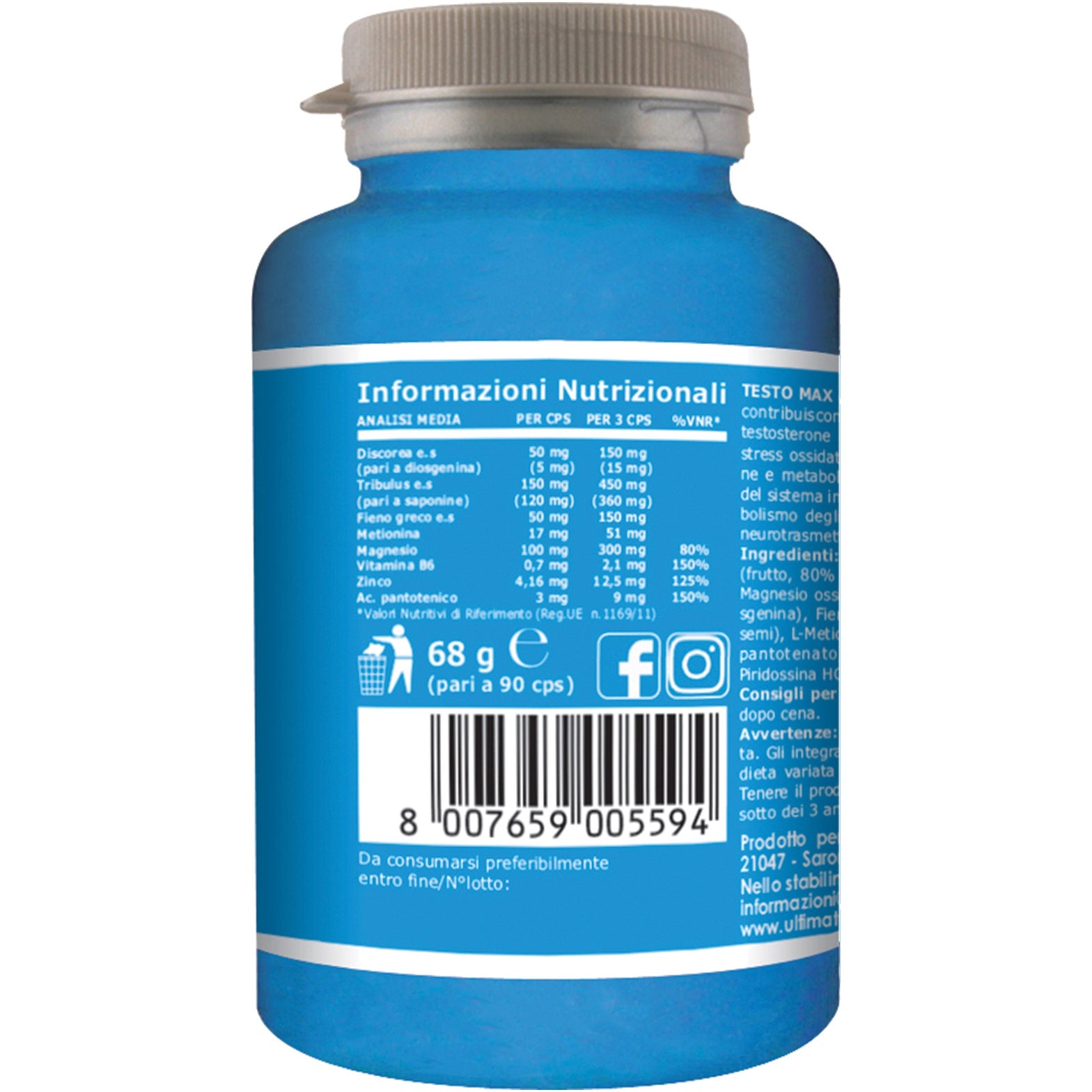 Ultimate Testo Max 90 Capsule  - 5