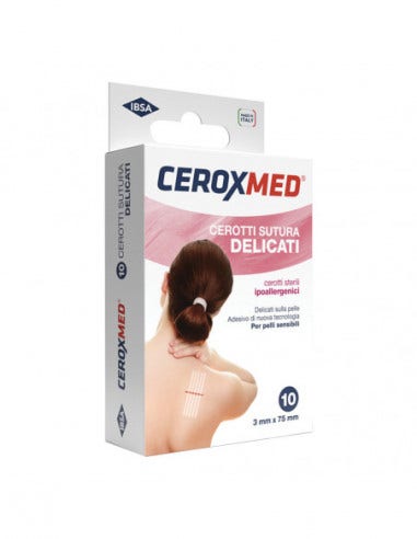 Ceroxmed Cerotti Per Sutura Delicati 3x75mm-2
