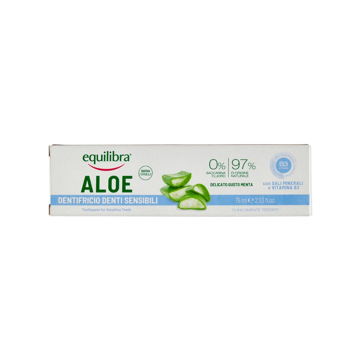 Equilibra Aloe Dentifricio Denti Sensibili 75ml-5