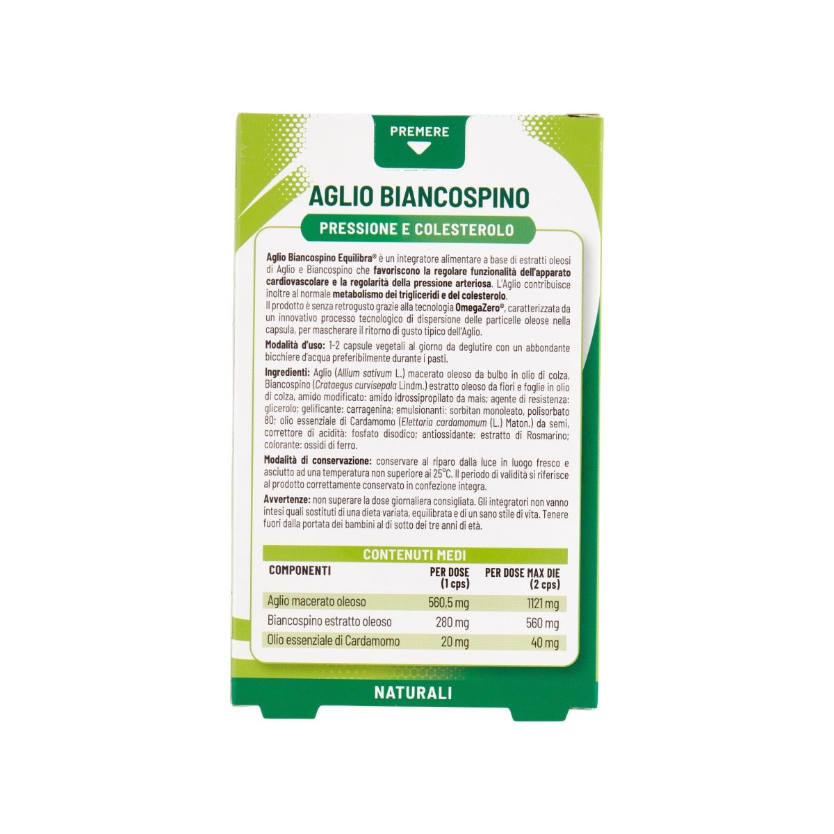 Equilibra Aglio E Biancospino 32 Capsule-3