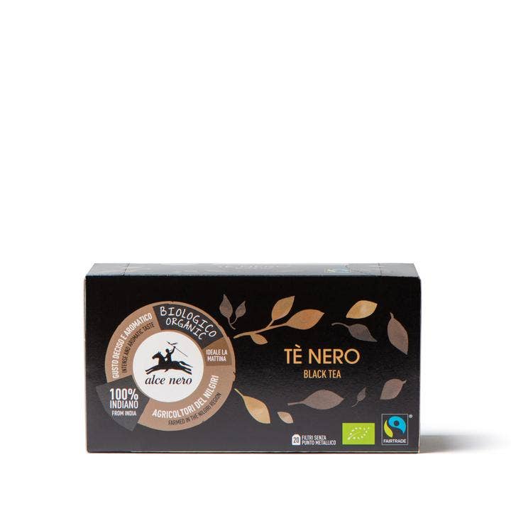 Alce Nero Tè Nero Bio 20 Filtri   - 3