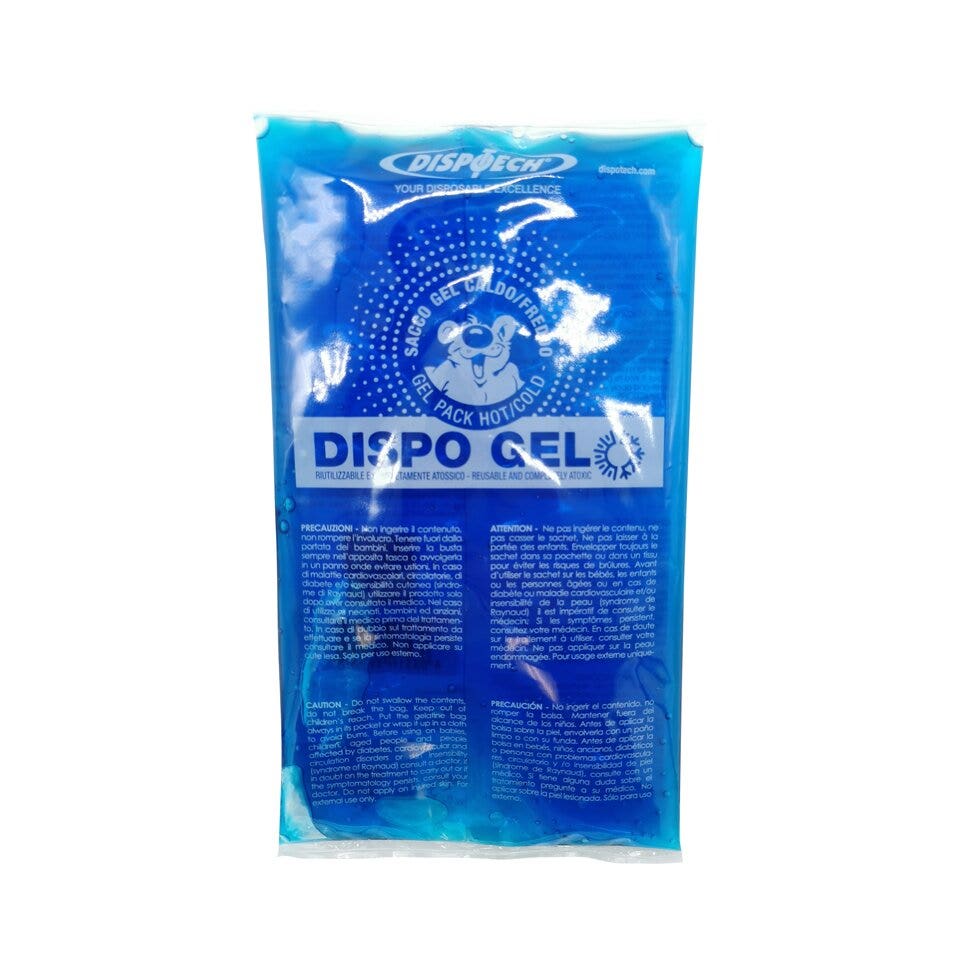 Dispogel Sacchetto di Gelatina Riutilizzabile Caldo/Freddo 14x24cm-1