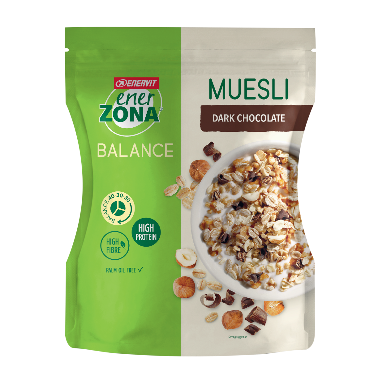 Enerzona Muesli Ricco 40-30-30 230g-6