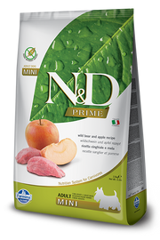 Farmina N&D Prime Cinghiale E Mela Cani Adulti Taglia Mini Sacco 800g-1