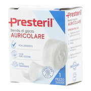 Medipresteril  Benda Auricolare Garza 12/8 2x500cm