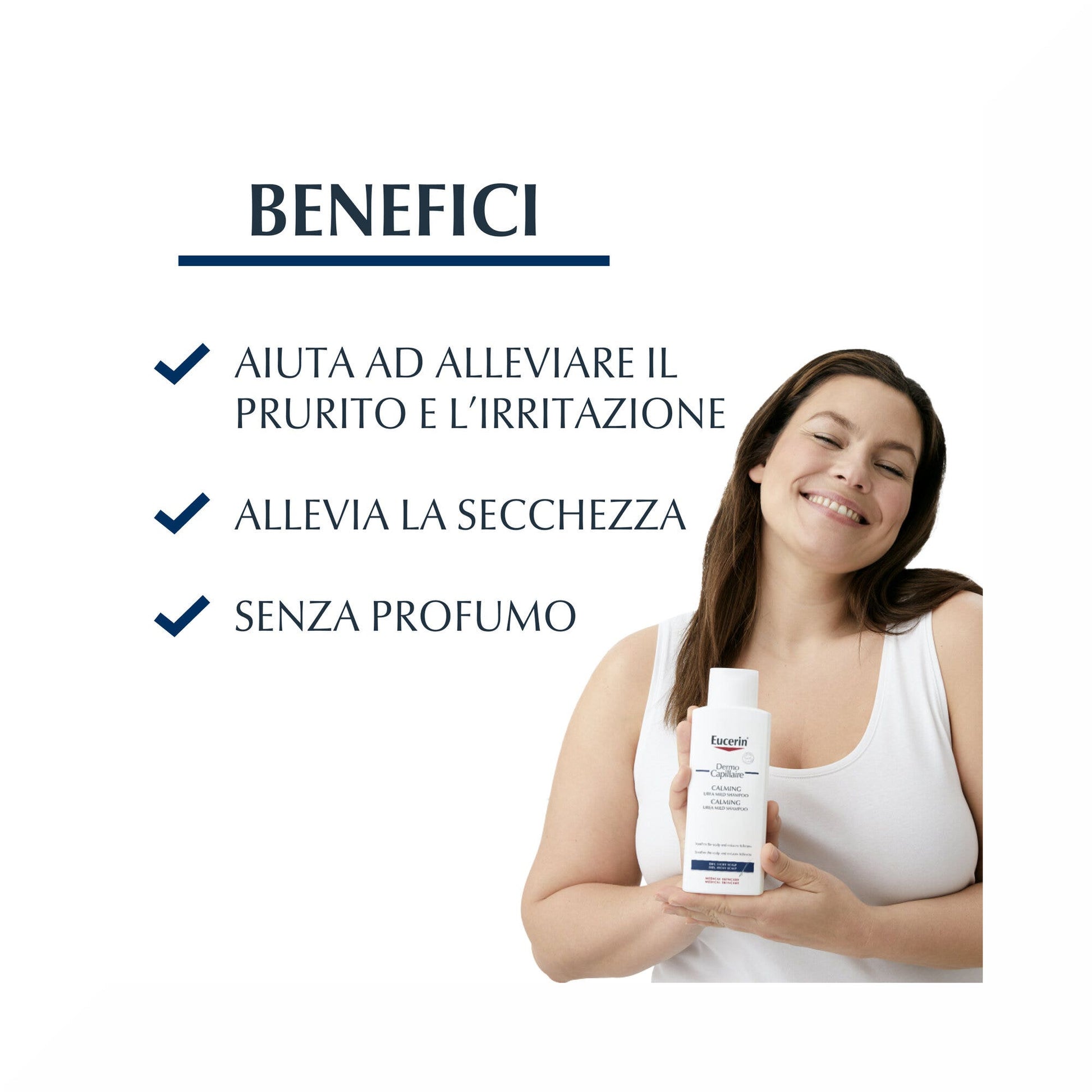 Eucerin Shampoo Lenitivo Urea 250ml  Capelli Sensibili-2