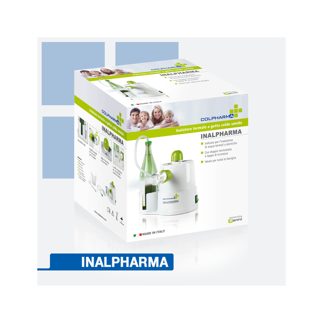 Inalpharma Inalatore Acqua Termale A Getto Caldo Umido-3