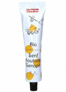 Gautschi Senape Bio Tubetto 200g-1