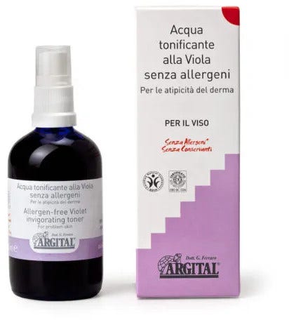 Argital Acqua Tonificante Alle Viole Senza Allergeni 100ml-1