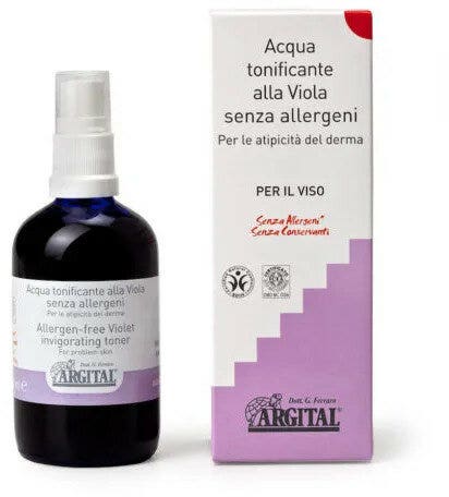 Argital Acqua Tonificante Alle Viole Senza Allergeni 100ml-1