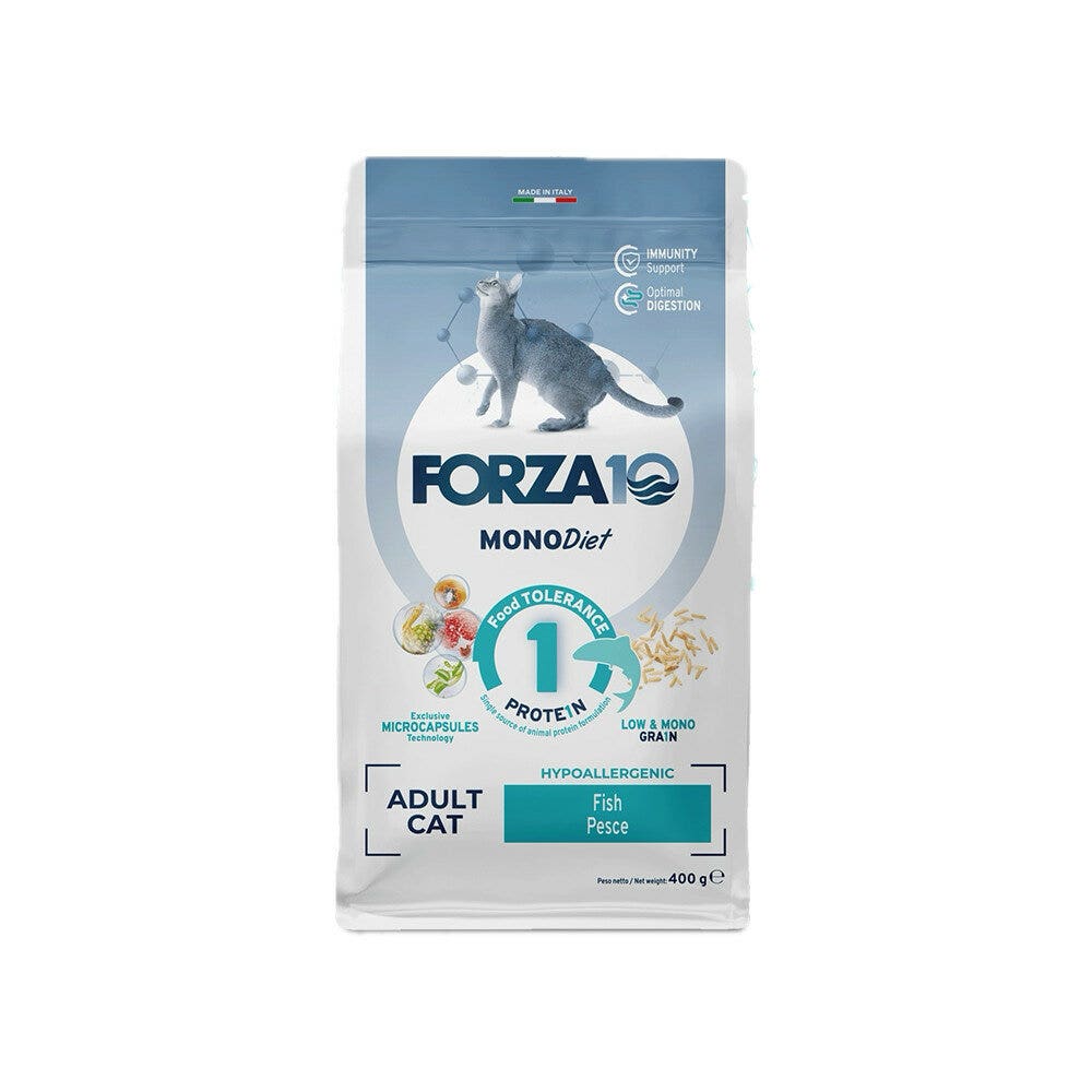 Forza10 Regular Diet Crocchette Al Pesce Gatti Adulti Sacco 400g-1