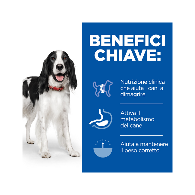 Hill's Prescription Diet Metabolic Bocconcini Pollo Per Cani Lattina 370g-3