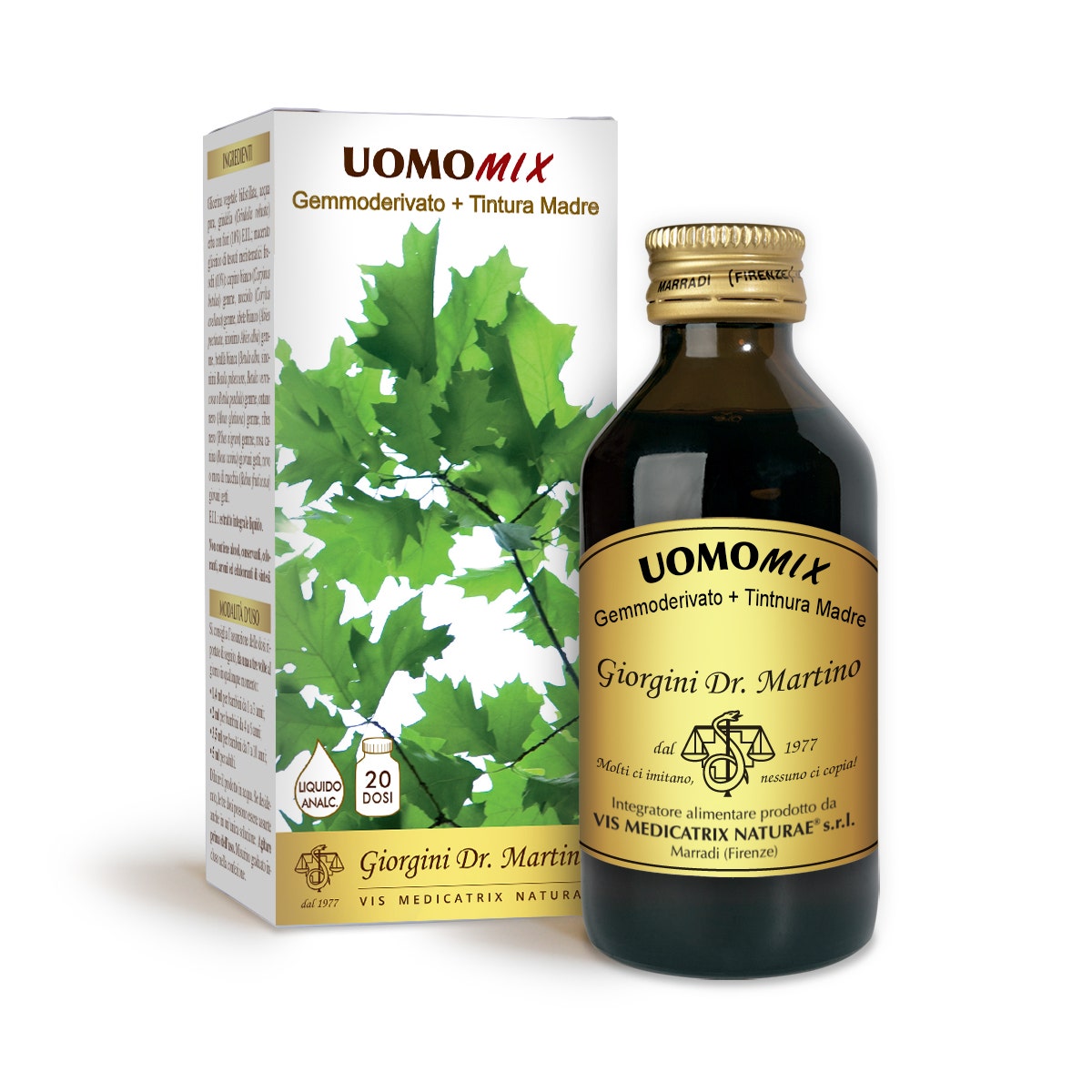 Dr Giorgini Uomomix Liquido Analcolico 100ml-1